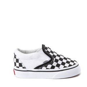 Vans Slip On Checkerboard Toddler 8 Black/ White